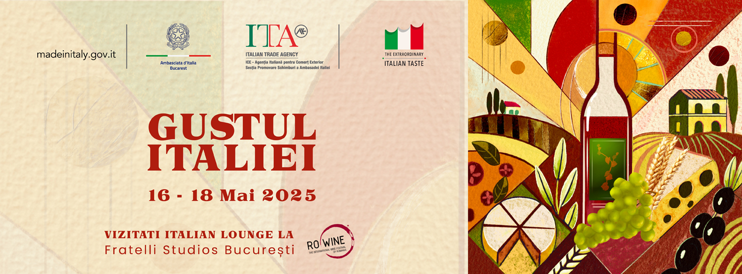 Salone Gustul Italiei presso Ro-Wine 16-18 maggio 2025