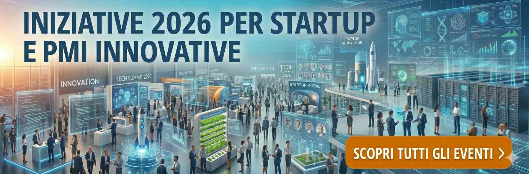 Elenco iniziative startup 2026
