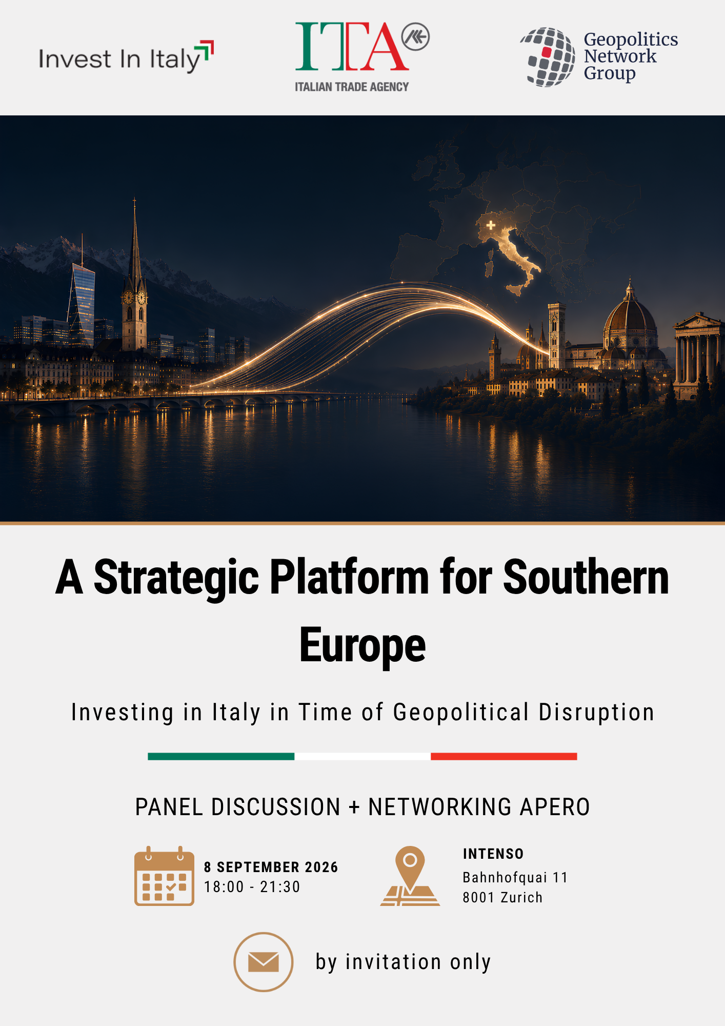 A Strategic Platform for Southern Europe (Zurich, 08.07.2026)