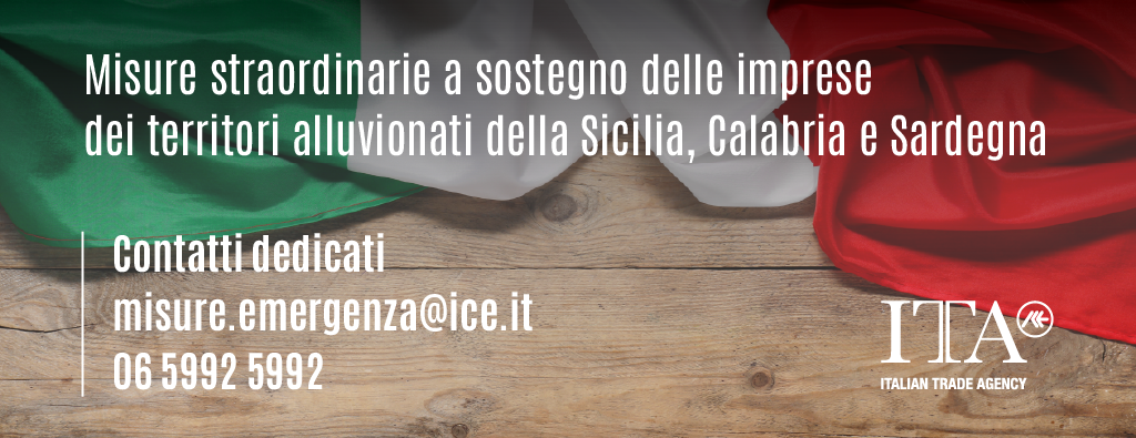 Misure straordinarie zone alluvionate 2026