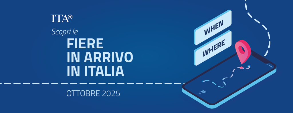 Scopri le fiere in arrivo in Italia per il mese di ottobre 2025