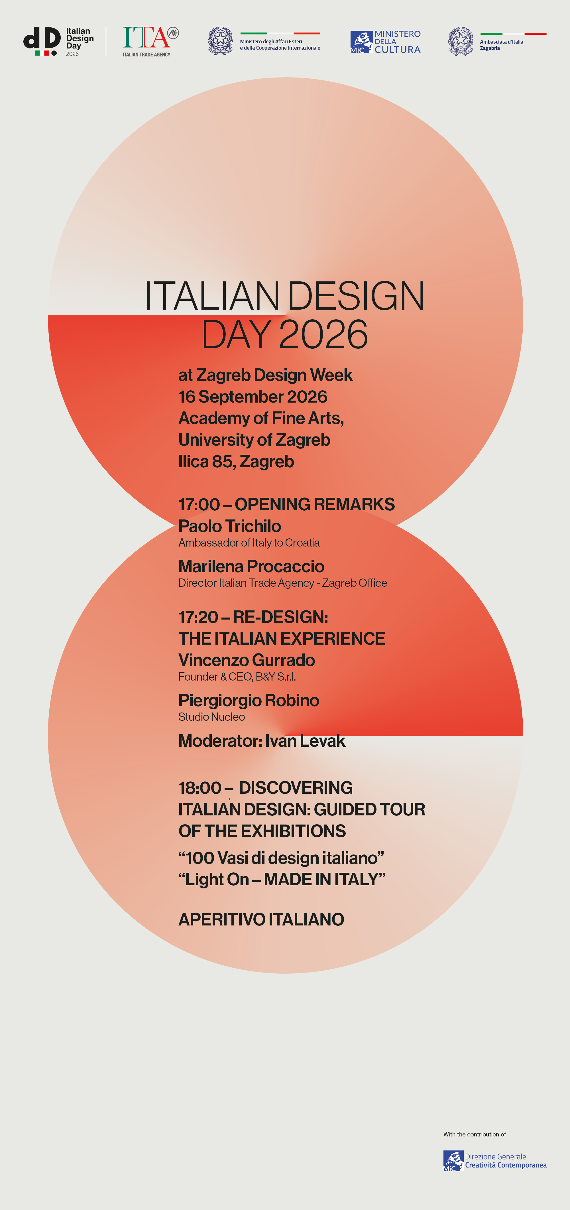 Programme ITALIAN DESIGN DAY at ZGDW