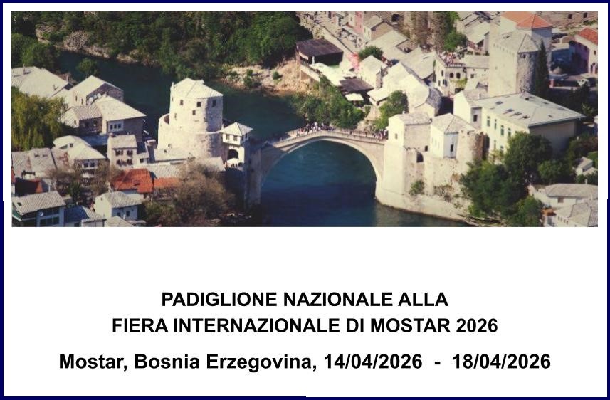 Padiglione Nazionale alla Fiera Internazionale di Mostar 2026